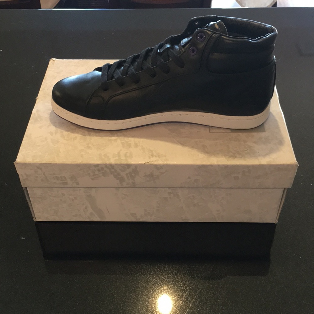 Black sneakers